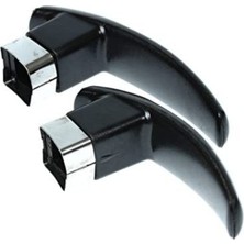 Elk Store Çaydanlık Kulp Seti Demlik Kulp Seti Kulp ve Kapak Tutacak Siyah