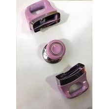 Elk Store Bütün Tencere Tavalara Uygun Lila Sap Kulp Tutamak Seti