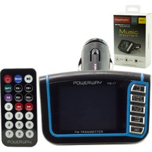 Strongart Powerway Fm-17 2gb Görüntülü Tek Kumandalı Fm Transmıtter