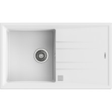 Teka Stone 50 B-Tg Tek Haznelı Tek Damlalıklı Beyaz Tegranıte Evıye