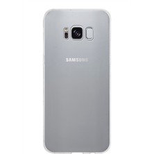 Case World Samsung Galaxy S8 Uyumlu ile Uyumlu Kapak Şeffaf Silikon ile Uyumlu Kılıf