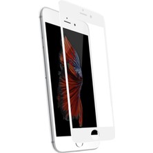 Microlux Iphone 6s Plus Ekran Koruyucu Premium Tam Kaplama Beyaz