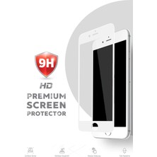 Microlux Iphone 6s Plus Ekran Koruyucu Premium Tam Kaplama Beyaz