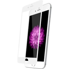 Microlux Iphone 6 Ekran Koruyucu Premium Tam Kaplama Beyaz