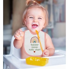 Bk Kids Pembe Bebek Mama Önlüğü - Model 32