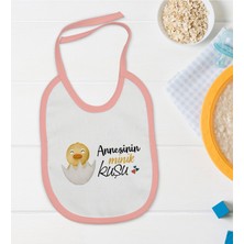 Bk Kids Pembe Bebek Mama Önlüğü - Model 81