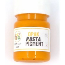 Hobiflex Epoksi Reçine Opak Pasta Pigment Boya 25 gr Koyu Sarı