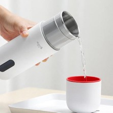 Taşınabilir Elektrikli Su Isıtıcısı Termal Kupası Kahve Seyahat Su Kazanı Sıcaklık Kontrol Akıllı Su Kettle | Elektrikli Su Isıtıcılar