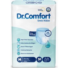 Dr.Comfort Yetişkin Emici Külot Medium 30'Lu 1 Paket 30 Adet