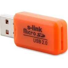 S-Link SL-CR40 USB M2 + Tf Kart Okuyucu