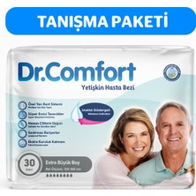 Dr.Comfort Yetişkin Bel Bağlamalı Hasta Bezi Ekstra Large 30'Lu 1 Paket 30 Adet