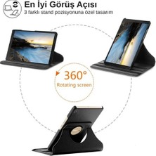 CRESCENT Apple iPad 9. Nesil 10.2 Inç (2021) Prime Dönebilen Tablet Kılıfı (A2602-A2603-A2604-A2605) Mor