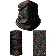 E-Taktik Dikişsiz Boyunluk Bandana Polyester Malzeme ile 360° Yansıtıcı Güvenlik