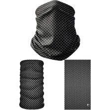 E-Taktik Geometrik Temalı Boyunluk Bandana Balaklava Saç Bandı