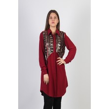 Kudimati Bordo Tunik