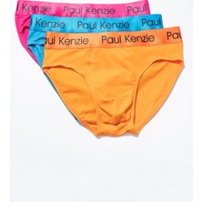 Paul Kenzie Comfort Flex 3'lü Erkek Slip Külot - Rainbow 8