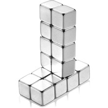 Mıknatıs AVM Çok Güçlü Neodyum Mıknatıs Küp 10x10x10 mm (2 Adet)