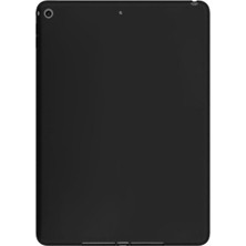 CRESCENT Apple iPad 9. Nesil 10.2 Inç (2021) Prime Süper Silicon Tablet Kılıfı (A2602-A2603-A2604-A2605) Siyah