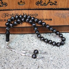 Tesbih Pasajı 925 Ayar Gümüş İşlemeli Çift Burgu Gürcistan Oltusu