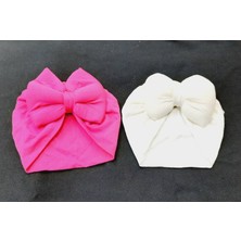 Berkay Berkaysun Tekstilden Pamuklu Bebek Saç Bonesi 2 Adet