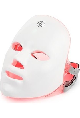 Xinh 7 Renkler LED Yüz Maskesi Foton Terapi Cilt Gençleştirme Anti Akne Kırışıklık Kaldırma Fotodinamik LED Yüz Maskesi Kablosuz Kullanım | LED Maskesi (Yurt Dışından)