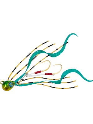 Major Craft Nano Rubber 2gr 004 Keimura Green Gold