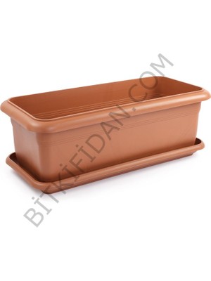 Villa Bahçe Saksı Siyah Renk -62 Litre