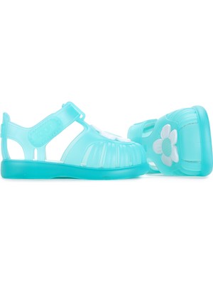 Igor S10294 Tobby V. Flor Kız Çocuk  Sandalet Ayakkabı Mint Yeşili