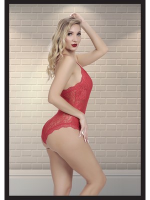 Culotte Kadın Dantel Detaylı Seksi Fantezi Yeni Model Babydoll