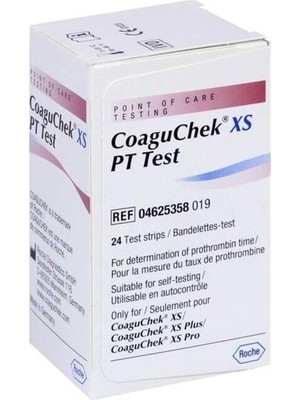 Roche Kan Pıhtılaşma Hızı (Pt/Inr) Ölçer Roche Coaguchek Xs +Coaguchek Kan Pıhtılaşma Hızı (Pt/Inr) Test Stribi Roche Coaguchek Xs  24lü