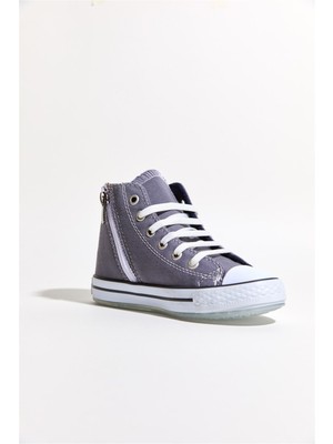 Dudino 22-35 Numara Dudino Icon-Love Gri Kız Converse Ayakkabı