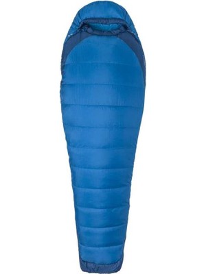 Marmot Trestles Elite Eco 20 Mumya Uyku Tulumu, Estate Mavisi/Klasik Mavi, 183 cm