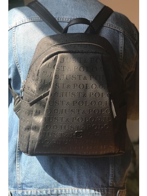 Just Polo Özel Seri Kadın Sırt Çantası 9 Bölmeli 4040-GD