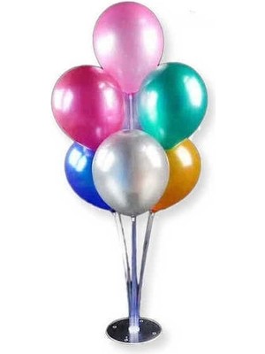 Benim Marifetlerim Şeffaf Balon Süsleme Standı 75 cm