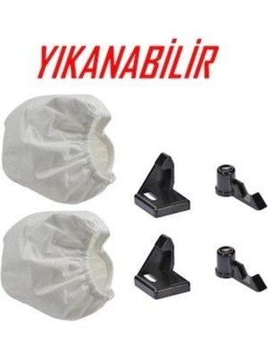 Fantom Süpürge Yedek Parçaları 6 Adet Yıkanabilir Aksesuar Seti Pratik P1200 Modeli İçin