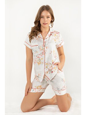 Doremi Blossom Kısa Kollu Şortlu Pijama Takımı
