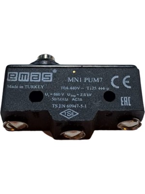 Emas Mini Siviç Metal Pimli