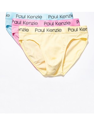 Paul Kenzie Comfort Flex 3'lü Erkek Slip Külot - Rainbow 9