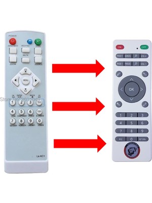 Acer  P1266 / P1266I / P1266P / P1270  / P1273 Projeksiyon Cihazı Kumandası