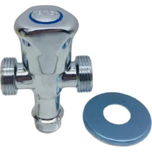 Tek-El Çift Girişli Çamaşır ve Bulaşık Makina Musluğu 1/2"-3/4"