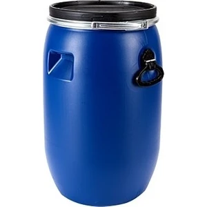 Plastik Varil Bidon 120 Lt %100 Hdpe Gövde Metal Çember Sızdırmaz Conta