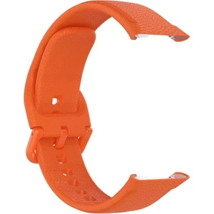 Oppo Watch Free Kordon Kayış Yumuşak Silikon Akıllı Bileklik Spor Kordon Turuncu