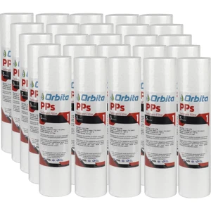 Toptan Orbita 10 Inç 5 Mikron Sediment Spun Pp Filtre 25 Adet 1 Koli