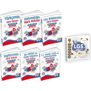 İnformal Yayınları  8. Sınıf LGS’nin Kara Kutusu Dijital Çözümlü Çıkmış Sor Bankası Altın Paket Set -  İnformal Yayınları LGS- BURSLULUK İnfoKoç Takip Sistemi