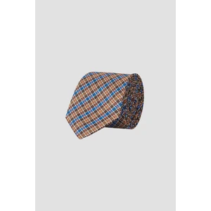 ALTINYILDIZ CLASSICS Erkek Kahverengi-mavi Desensiz Kahve-mavi Klasik Kravat