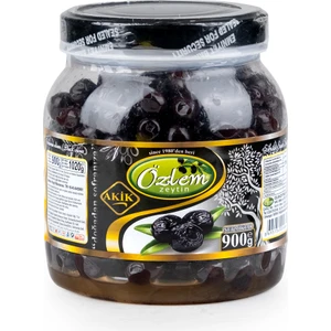 Özlem Akik 900 Gr Pet Siyah Zeytin (320-380 klb)