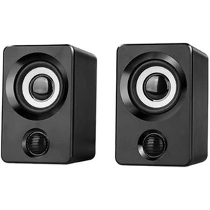 Mini Bilgisayar Hoparlörleri USB Powered 1.3 M Kablolu 1 Çift Dizüstü Bilgisayar Masaüstü Telefon Için Bas Stereo Hoparlörler Güçlü Hoparlör | Bilgisayar Hoparlörleri (Siyah) (Yurt Dışından)
