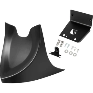 Motosiklet Çenesi Alt Ön Spoyler Hava Barajı Kapak Harley Touring Mat Siyah