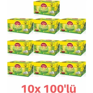Karadeniz Bergamotlu 10 x 100'LÜ Demlik Poşet Çay