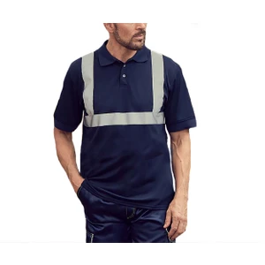 Ssm Sesam Grup Reflektörlü Polo Yaka Tişört